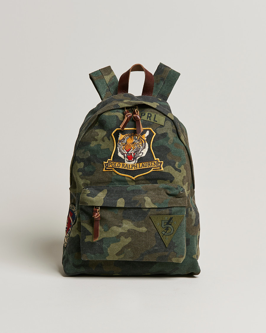 Polo Ralph Lauren Canvas Backpack Camo at 