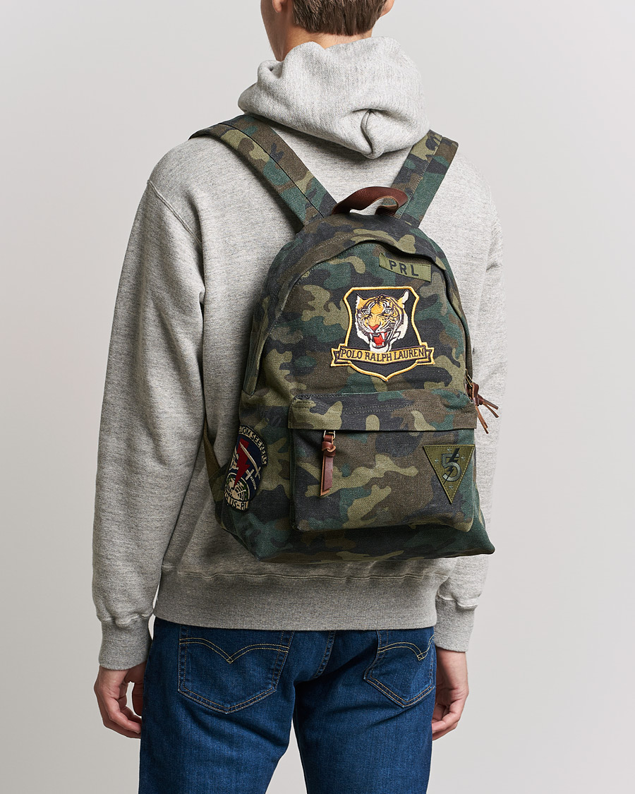 Camo 2025 canvas backpack