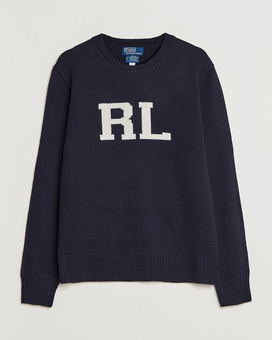 Polo logo shop sweater