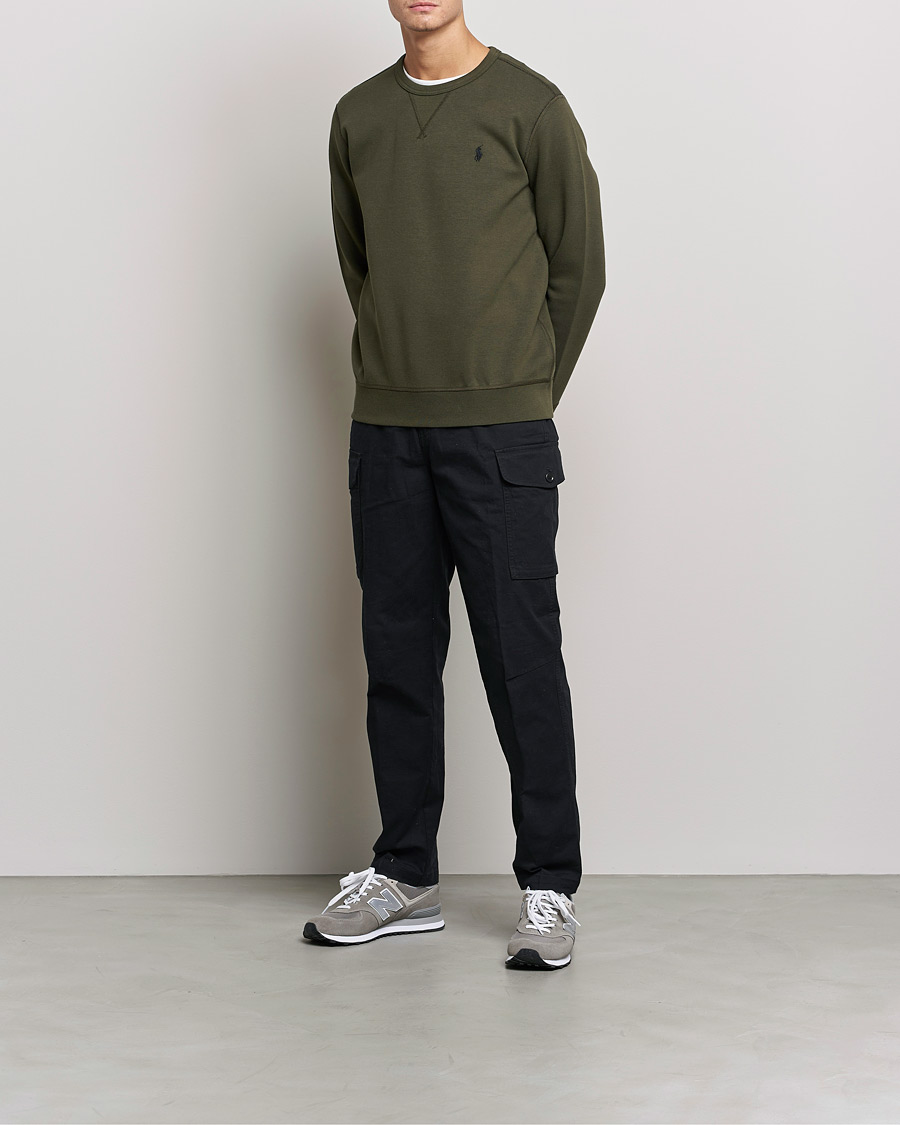 Ralph lauren double knit on sale sweatshirt