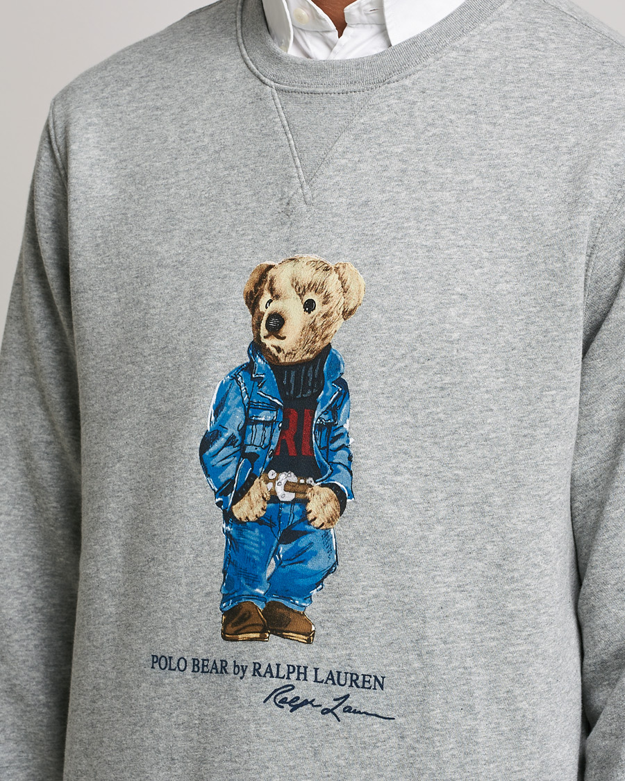 Polo bear outlet denim windbreaker