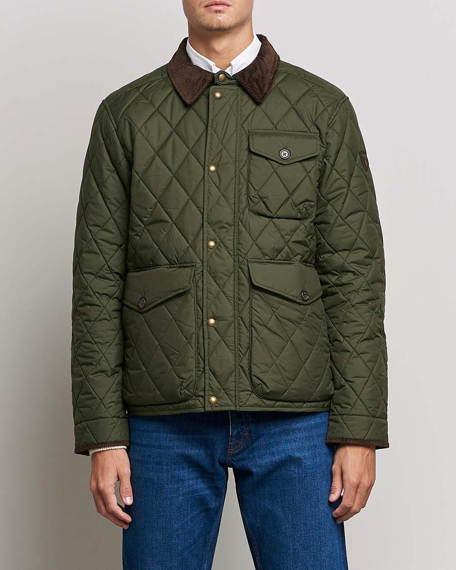 Ralph lauren olive on sale jacket