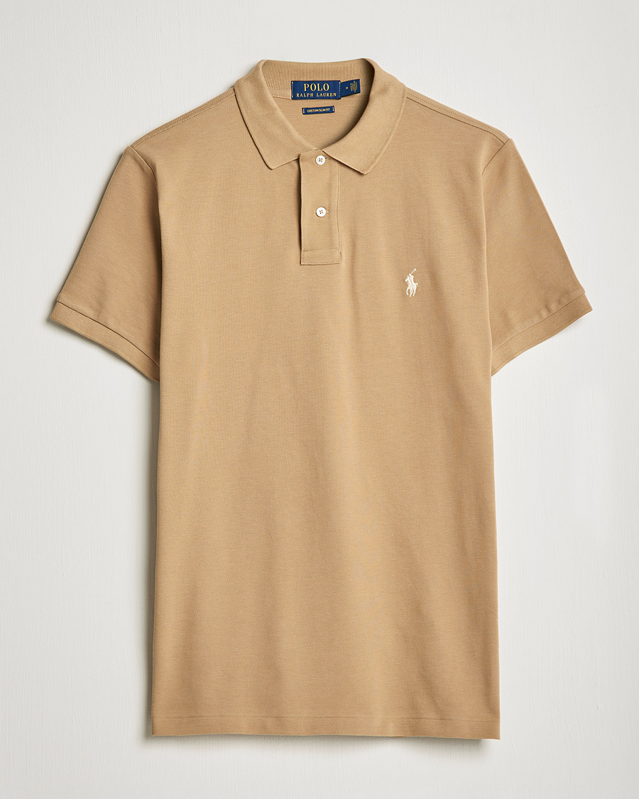 Tan polo hotsell shirt ralph lauren