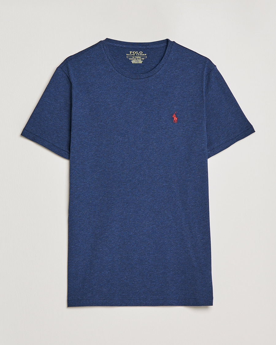 Polo Ralph Lauren Crew Neck T-Shirt Spring Navy Heather at