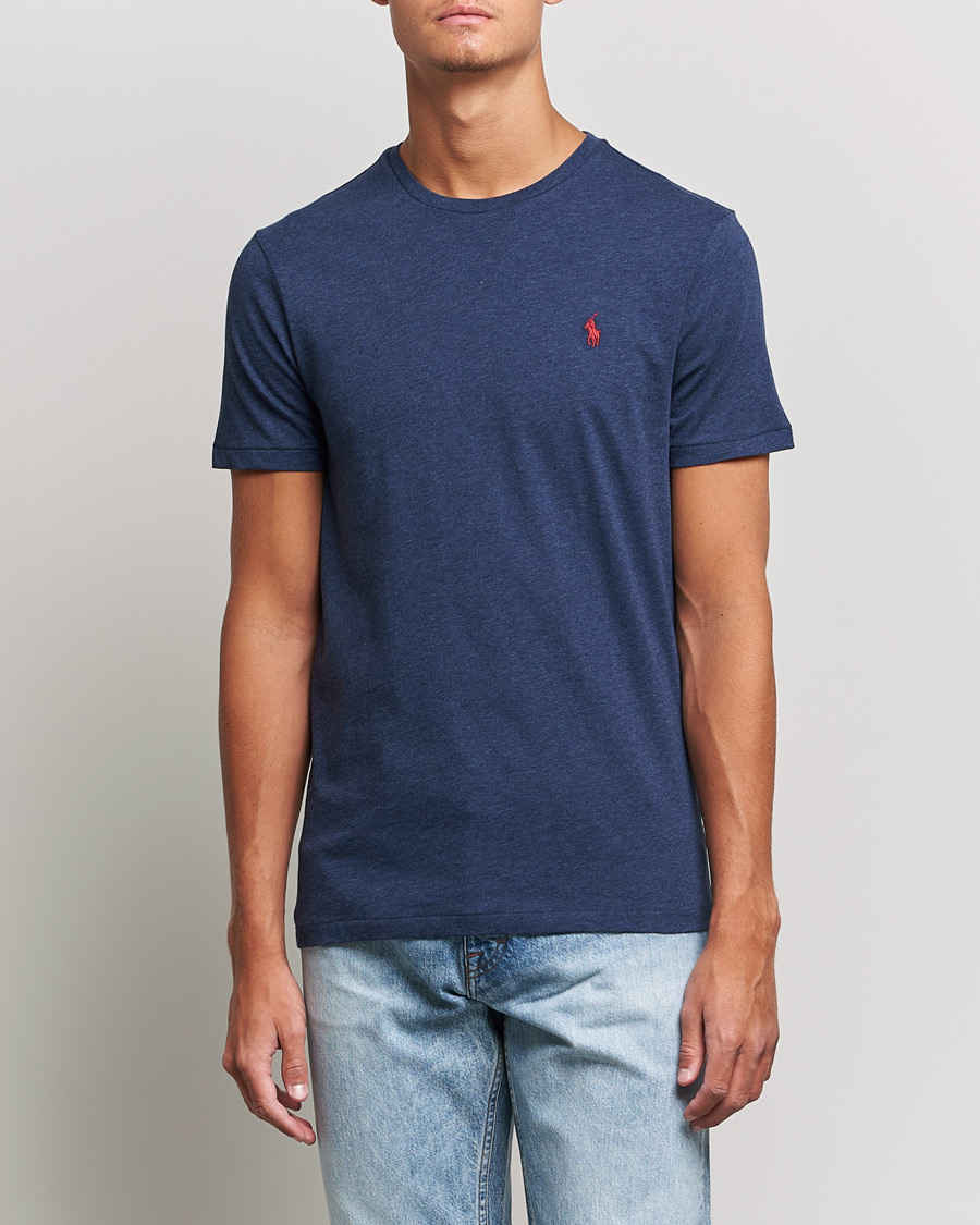 Men's polo crew neck clearance t shirts