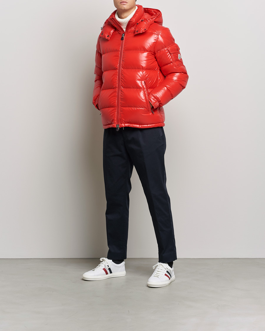 Moncler Maya Down Jacket Red at CareOfCarl