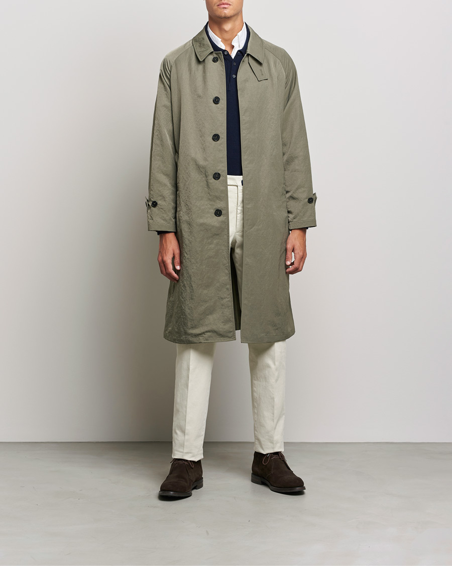 Mackintosh Gonville Coat Army at CareOfCarl.com