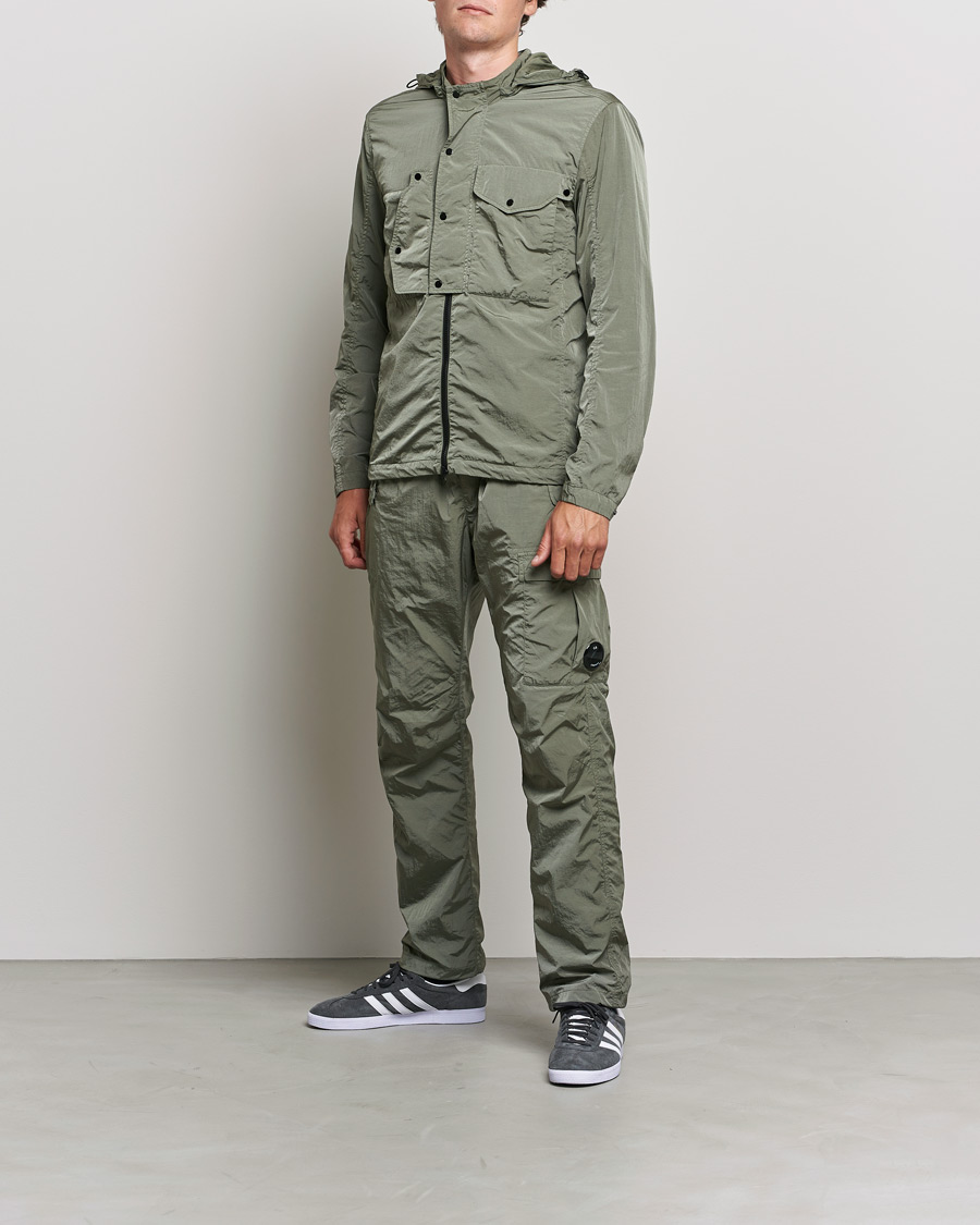 C.P. Company Chrome R Cargo Pants Green at CareOfCarl.com