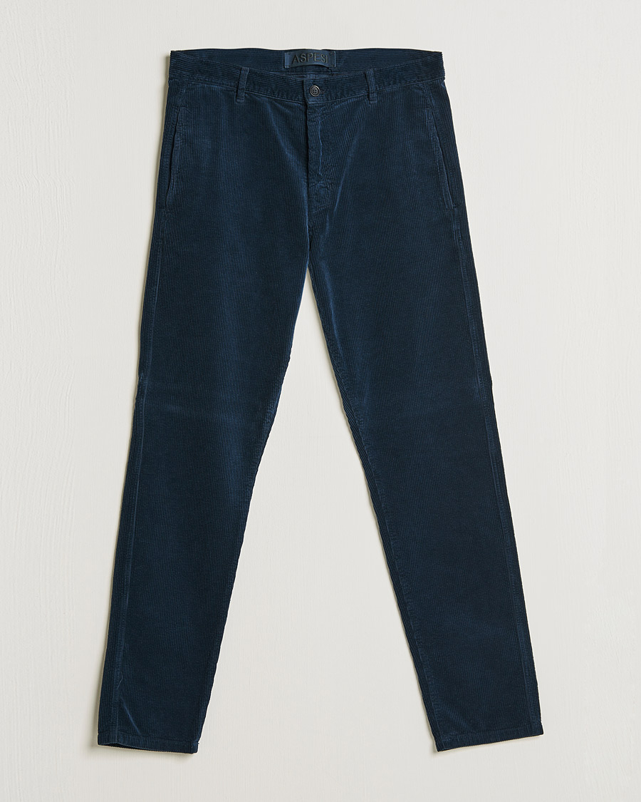 First Cut Dark Navy Corduroy  Boyant Trousers