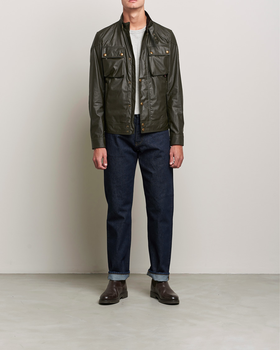 Belstaff racemaster sale jacket olive