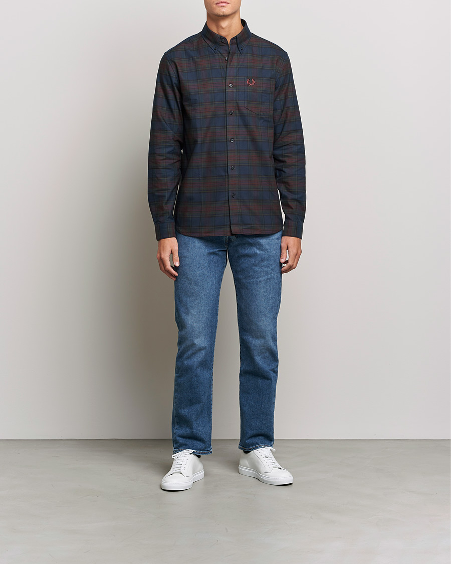 Fred perry cheap flannel shirt