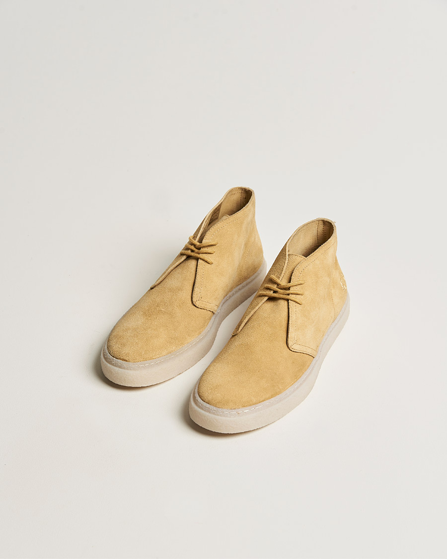 Fred Perry Hawley Suede Chukka Boot Desert at CareOfCarl.com