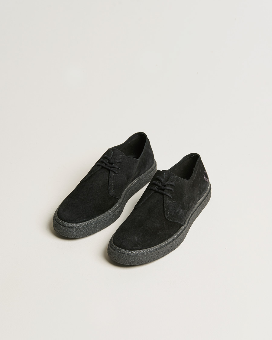 Fred Perry Linden Suede Derby Black at CareOfCarl