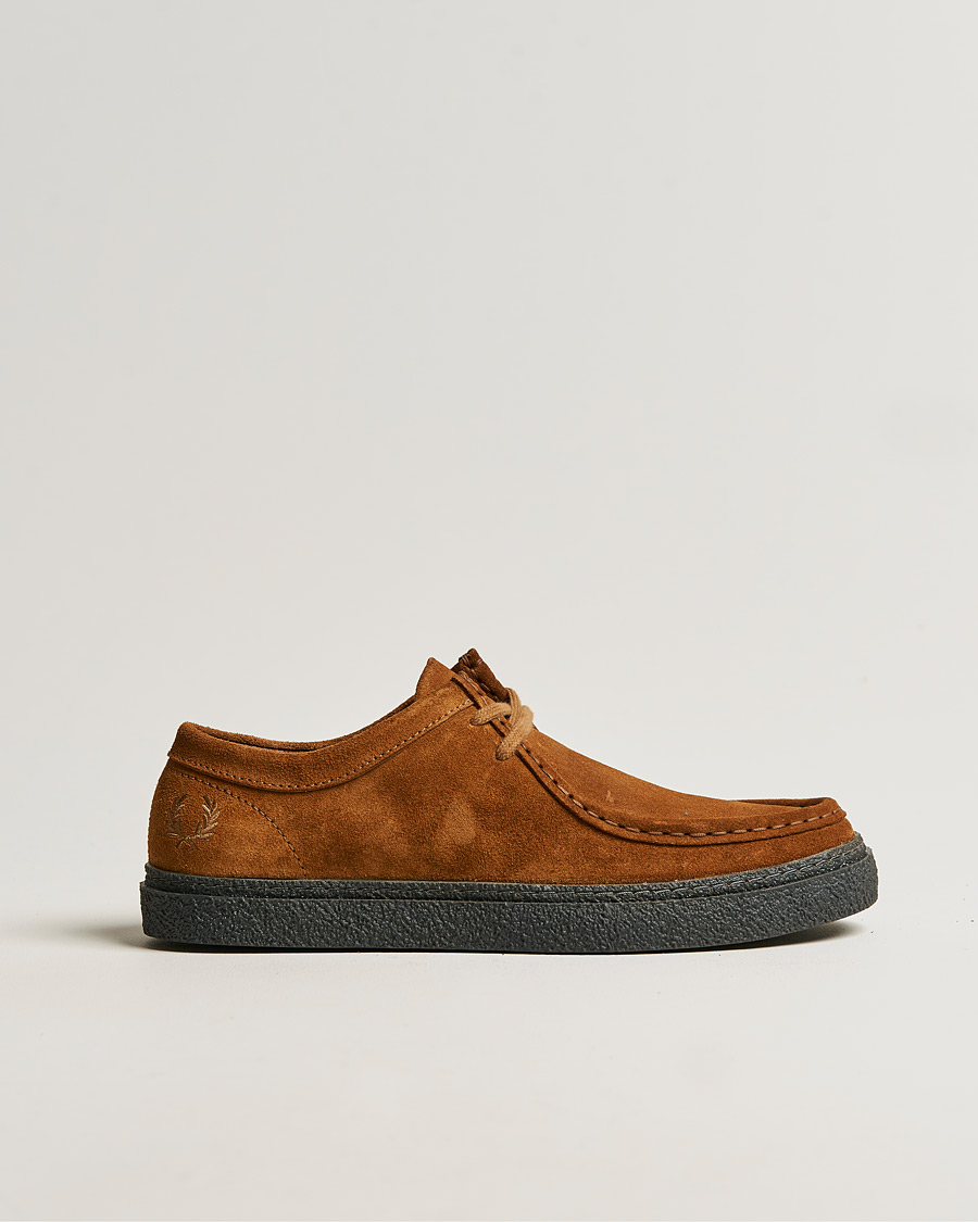 Fred Perry Dawson Suede Shoe Natflake at CareOfCarl.com