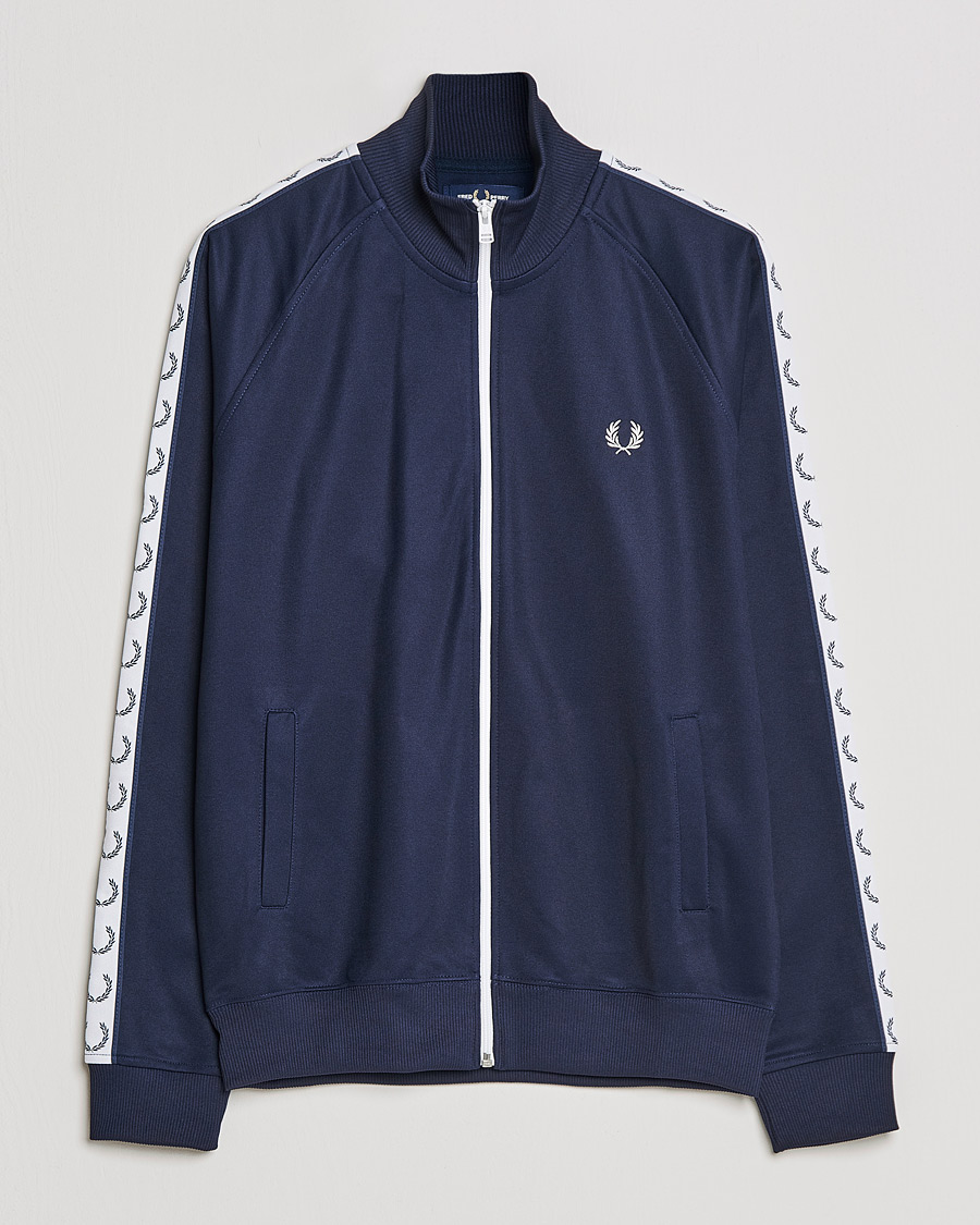 Fred perry shop track jacket blue