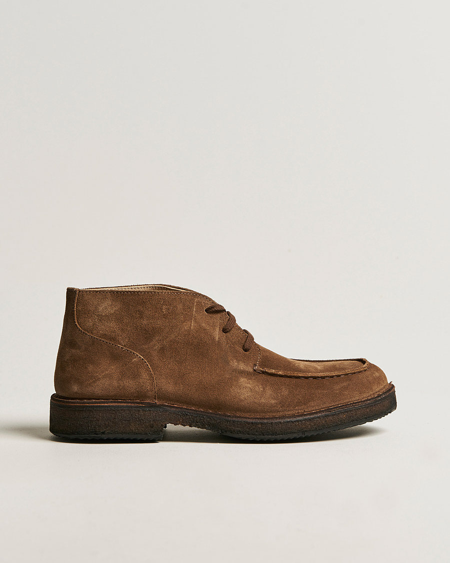 Astorflex Markflex Lined Chukka Boot Dark Khaki Suede at