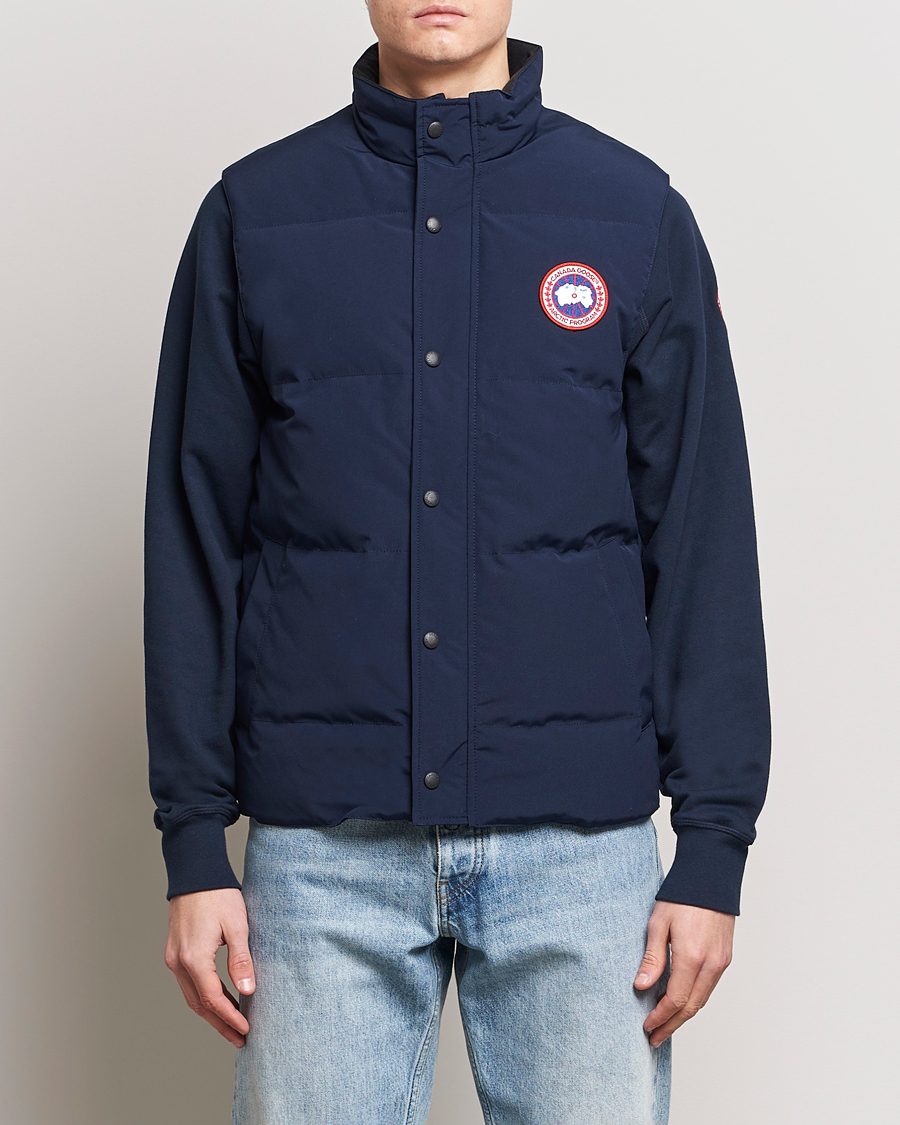 canada goose garson vest navy