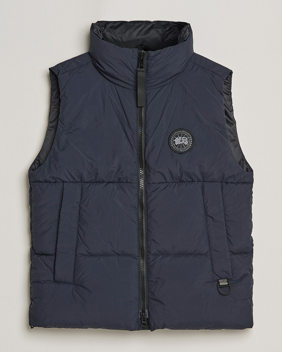 Black label canada goose vest hotsell