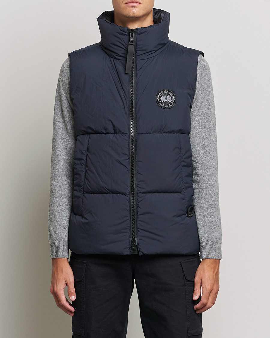 Canada goose black label gilet sale