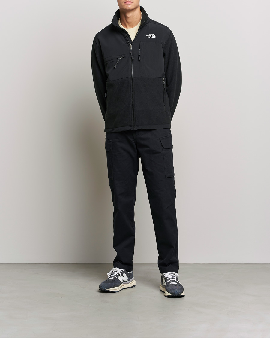 North face denali outlet fleece black