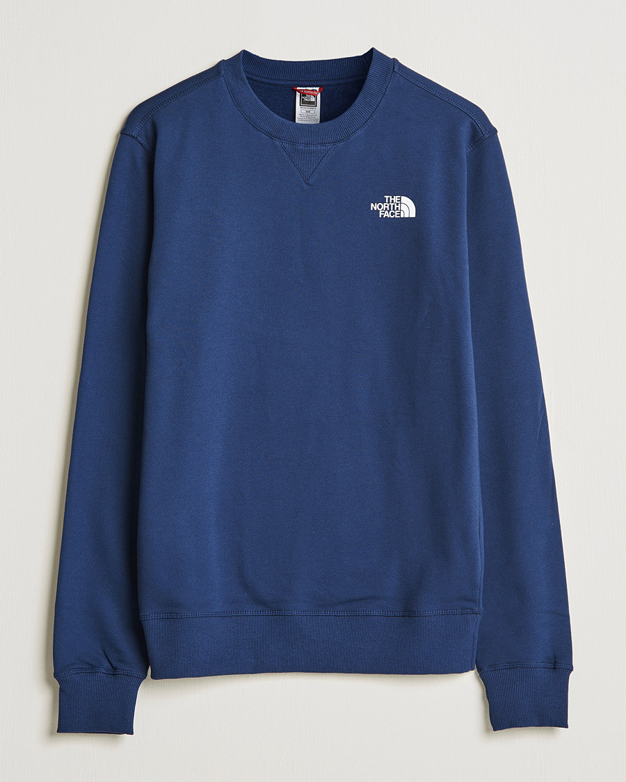 The North Face Simple Dome Sweatshirt Summit Navy at CareOfCarl