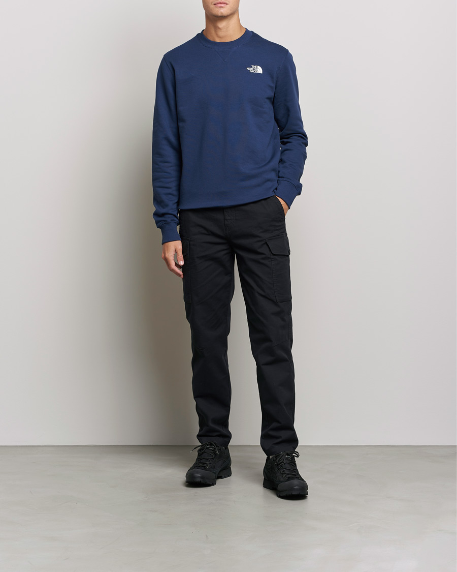 The North Face Simple Dome Sweatshirt Summit Navy at CareOfCarl.com