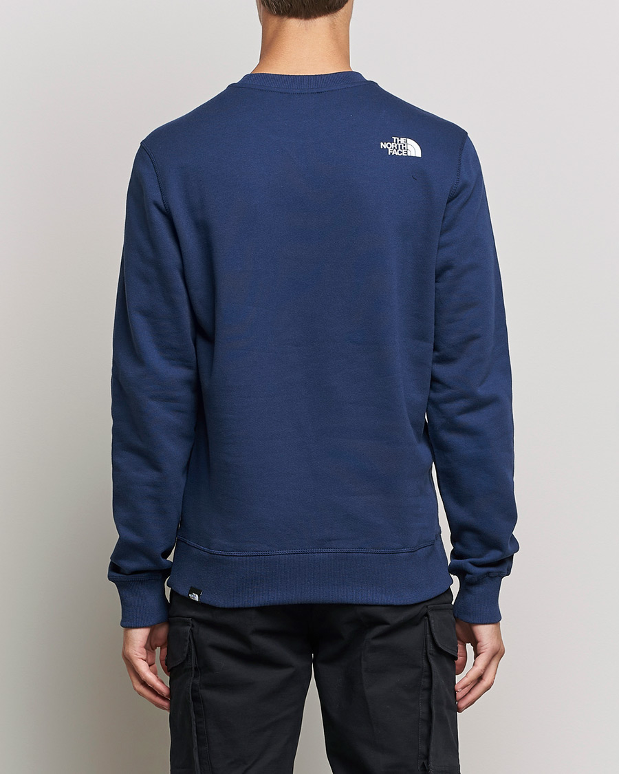 The North Face Simple Dome Sweatshirt Summit Navy at CareOfCarl.com