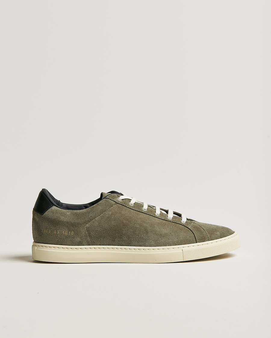 Common projects store olive suede