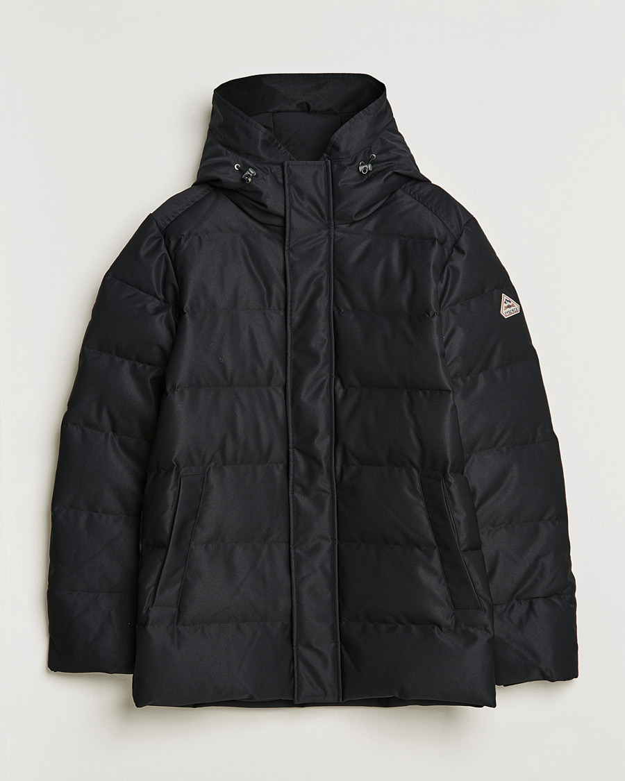 Pyrenex Phenix Gabardine Down Jacket Black at CareOfCarl.com