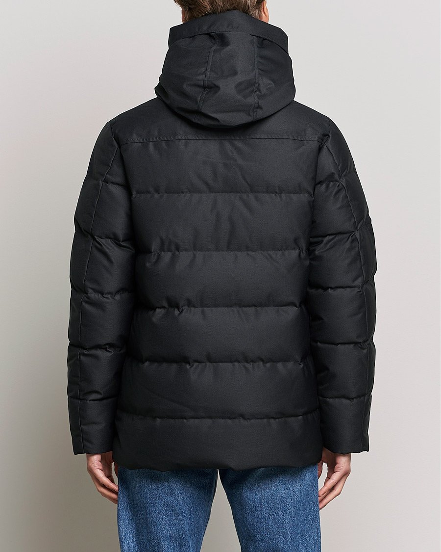 Pyrenex Phenix Gabardine Down Jacket Black at CareOfCarl.com