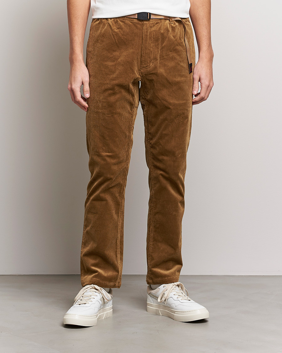 Gramicci Corduroy NN Cropped Pants Mocha Beige at CareOfCarl.com