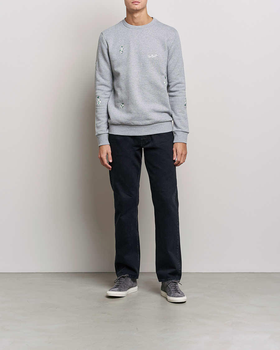 Paul Smith Embroidered Sweatshirt Grey at CareOfCarl