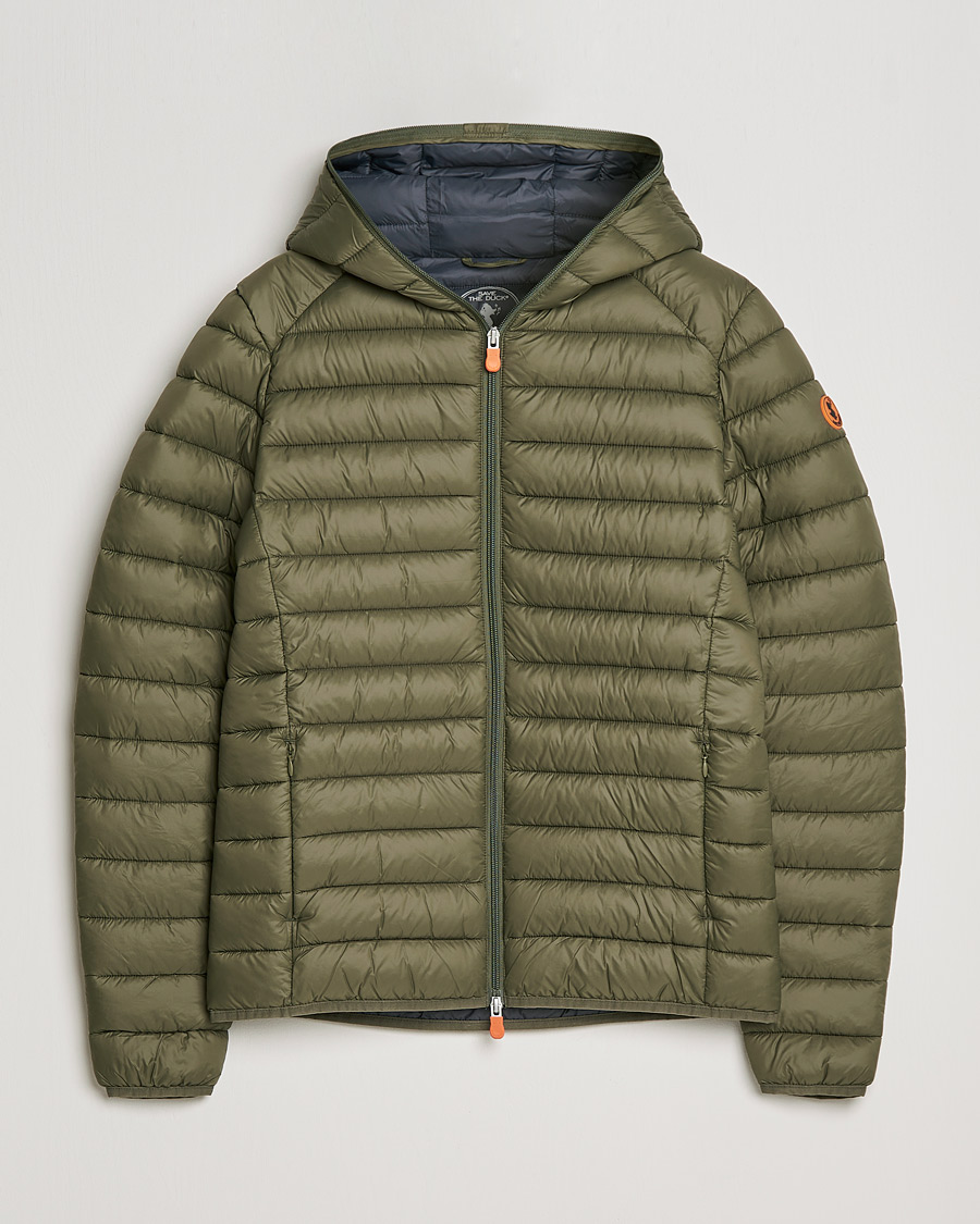 lightweight padded hooded jacket