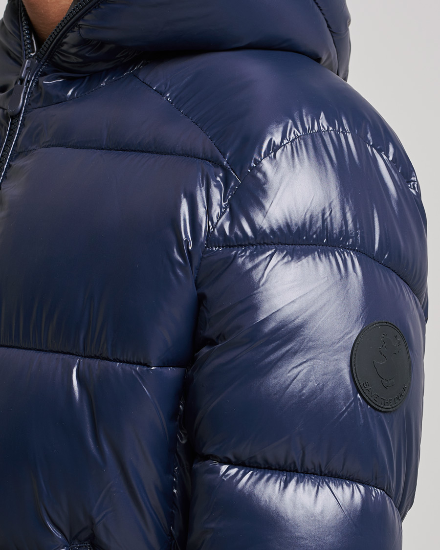 Save The Duck Edgard Padded Puffer Blue Black at CareOfCarl.com