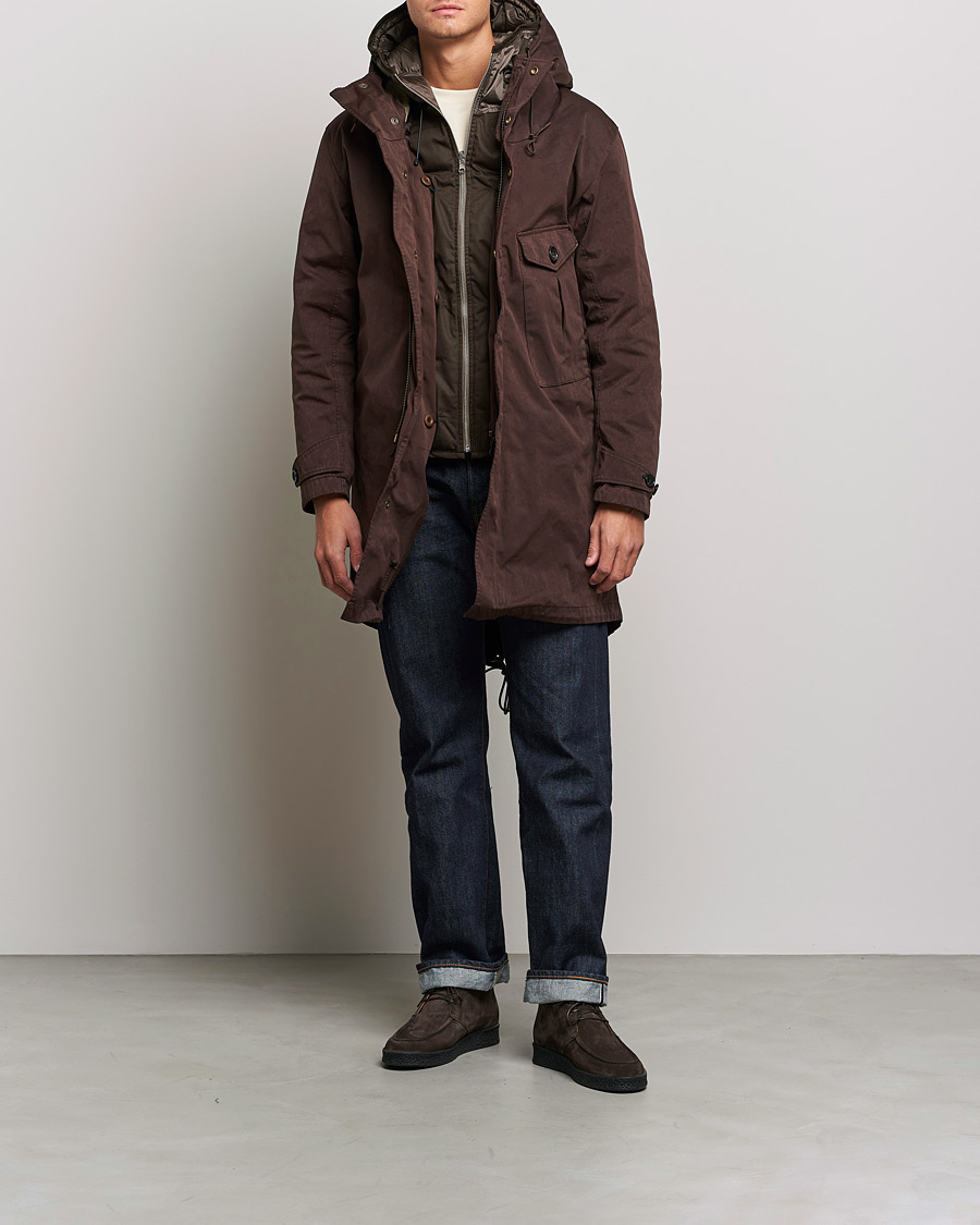 Ten c OJJ Cyclone Parka Brown at CareOfCarl.com