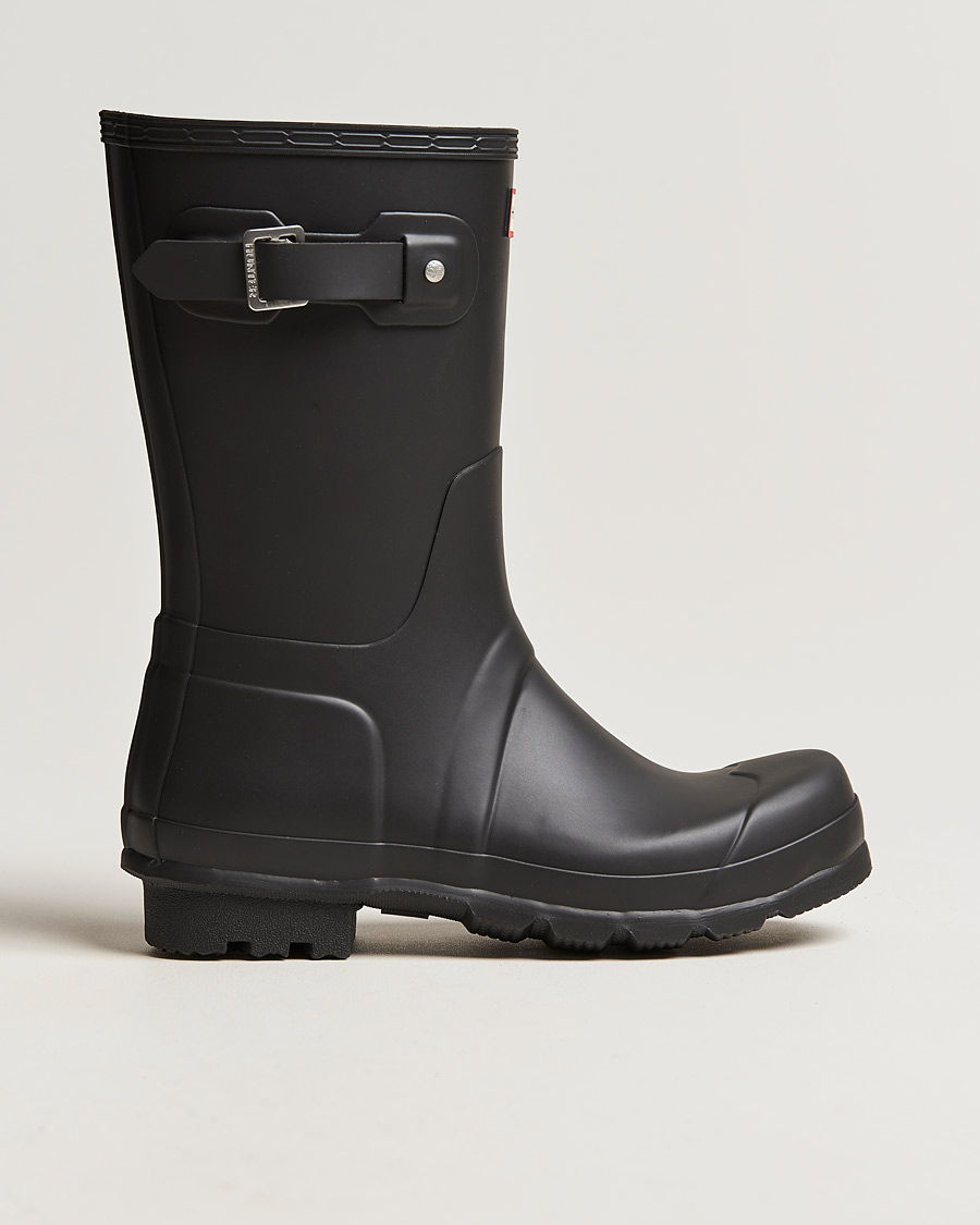 Hunter Original Short Boot Black at CareOfCarl