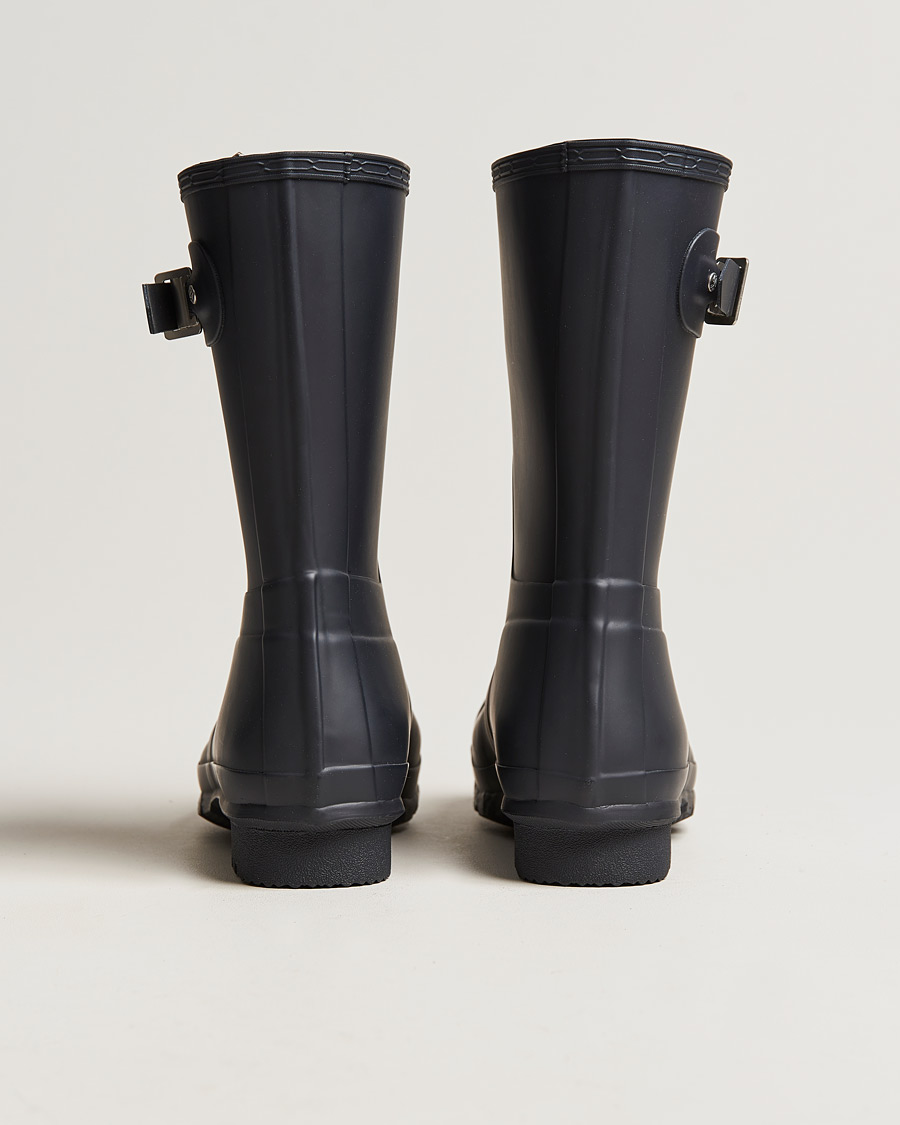 Short navy clearance hunter boots