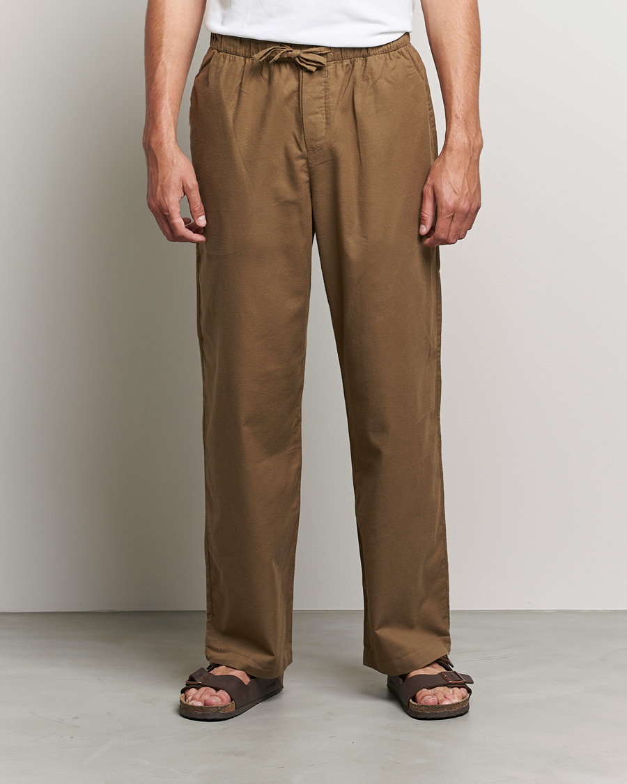 Men |  | Tekla | Flannel Pyjama Pants Moss