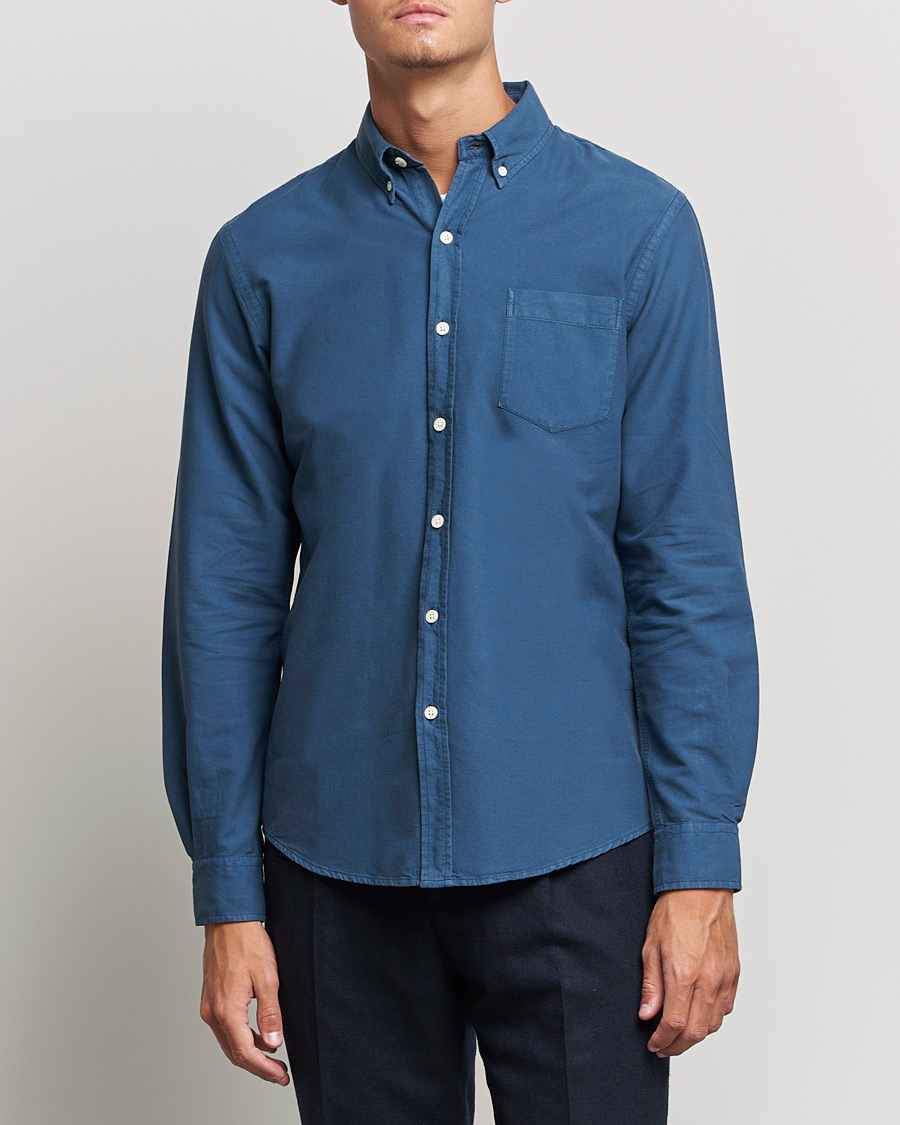 GANT Regular Fit Blue Oxford Persian Shirt at