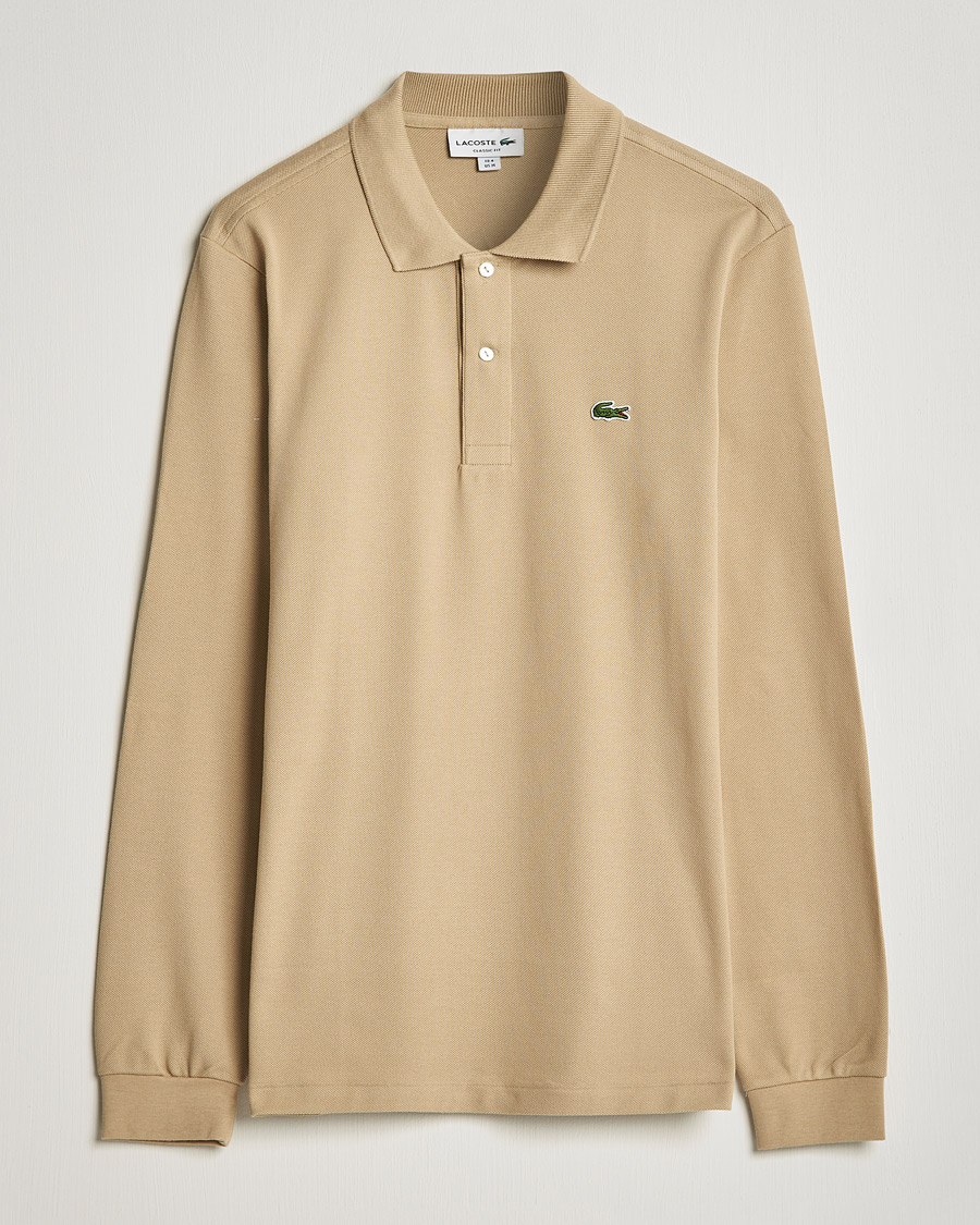 Lacoste polo long sleeve clearance slim fit