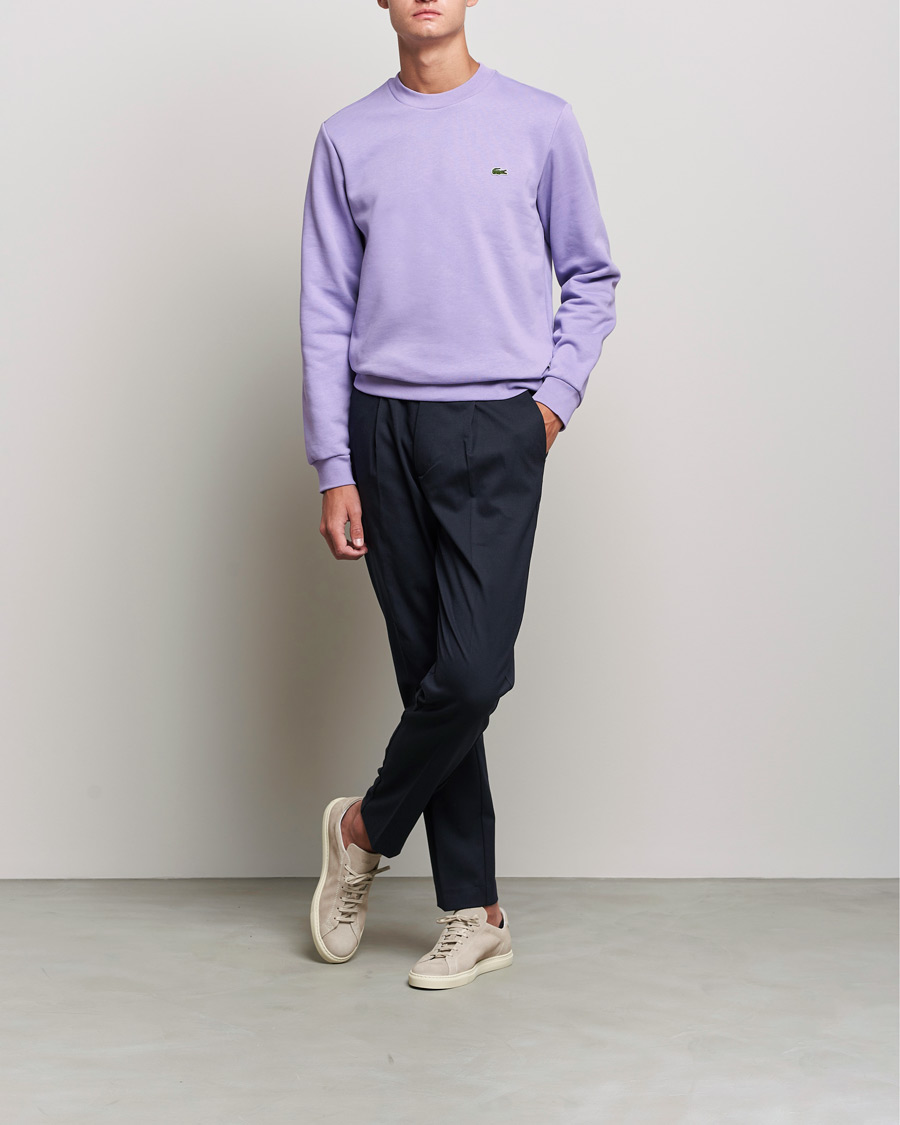 Purple sale lacoste sweater