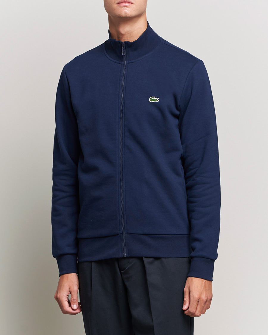 Sweatshirt lacoste zippé sale