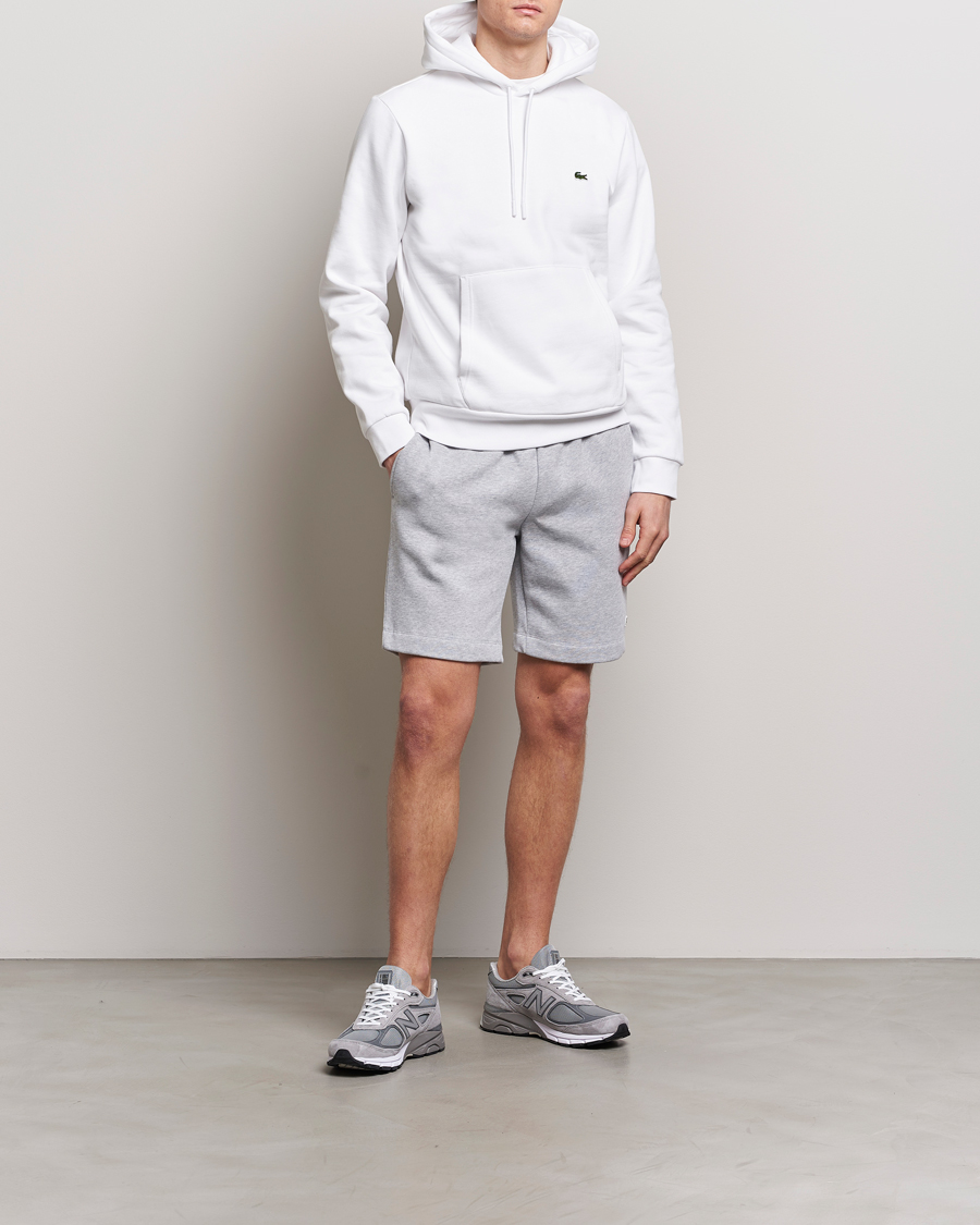 Sweat lacoste outlet blanc