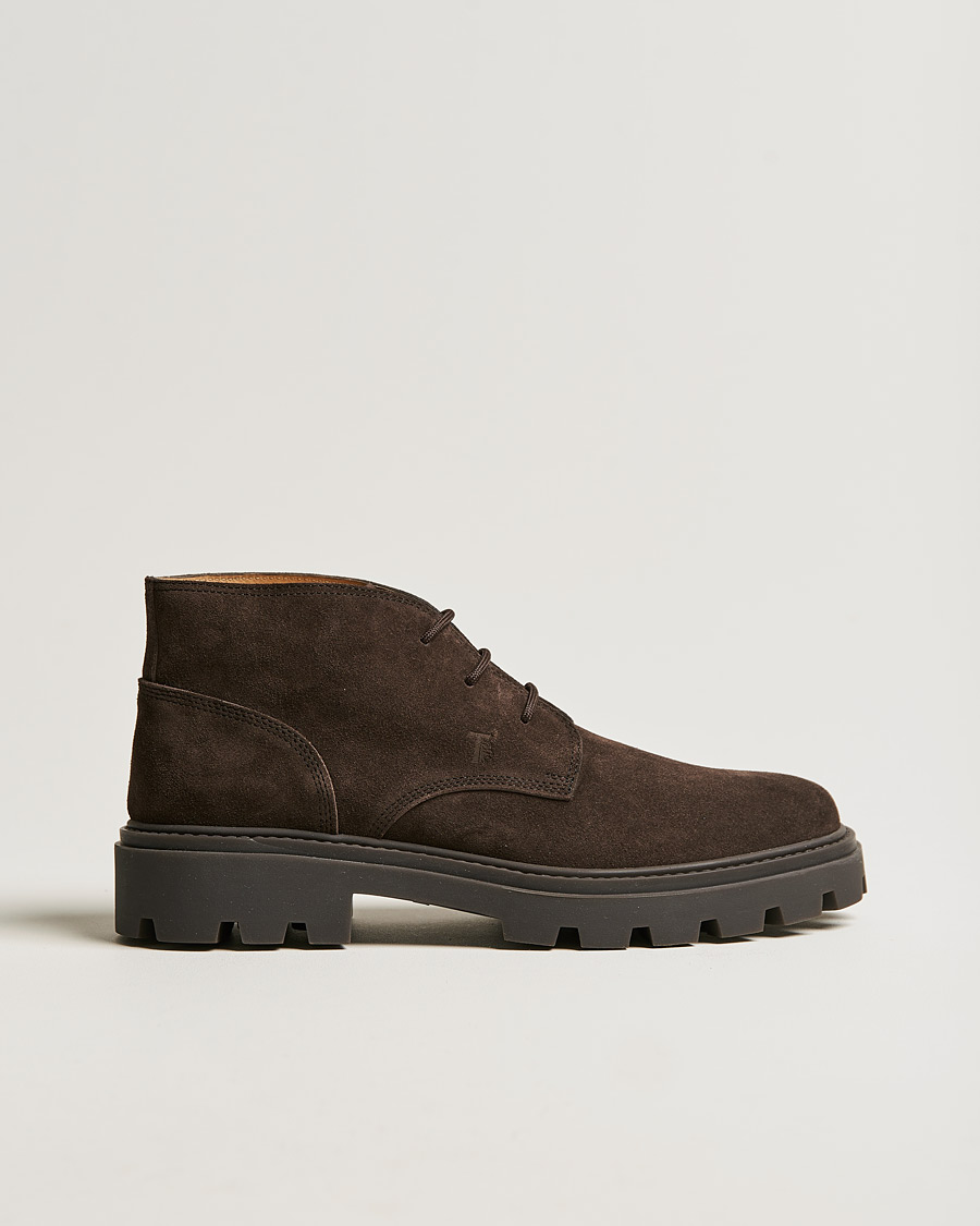 dark brown winter boots