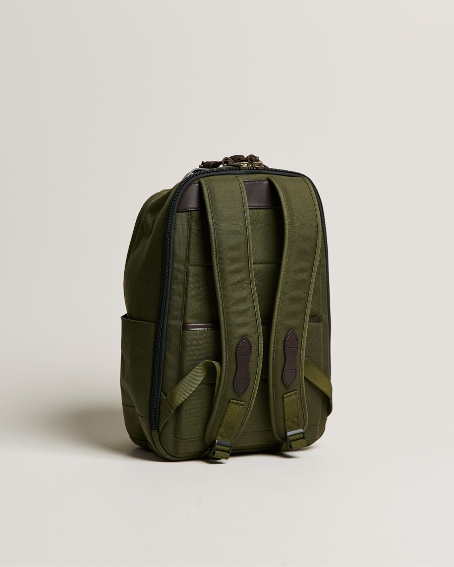 Green nylon clearance backpack