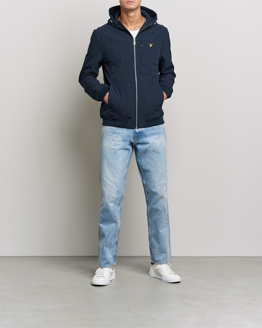 Lyle and scott on sale soft shell jacket navy