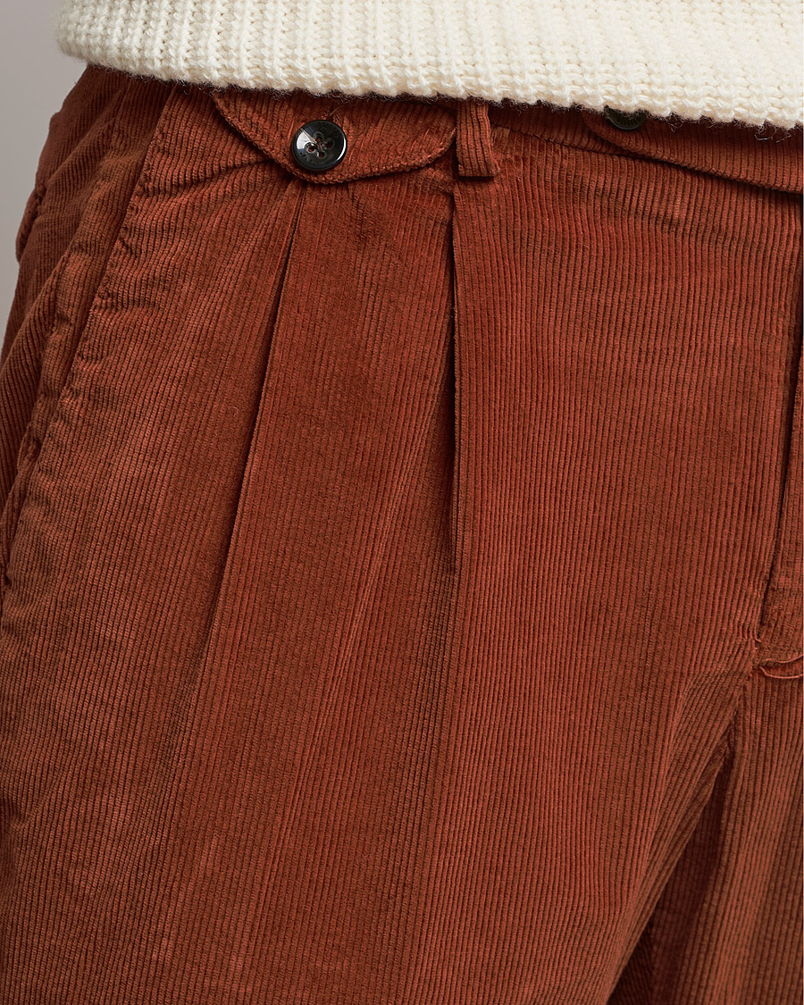 Burnt Sienna Colonel Corduroy Trousers  Made To Measure Custom Jeans For  Men  Women MakeYourOwnJeans