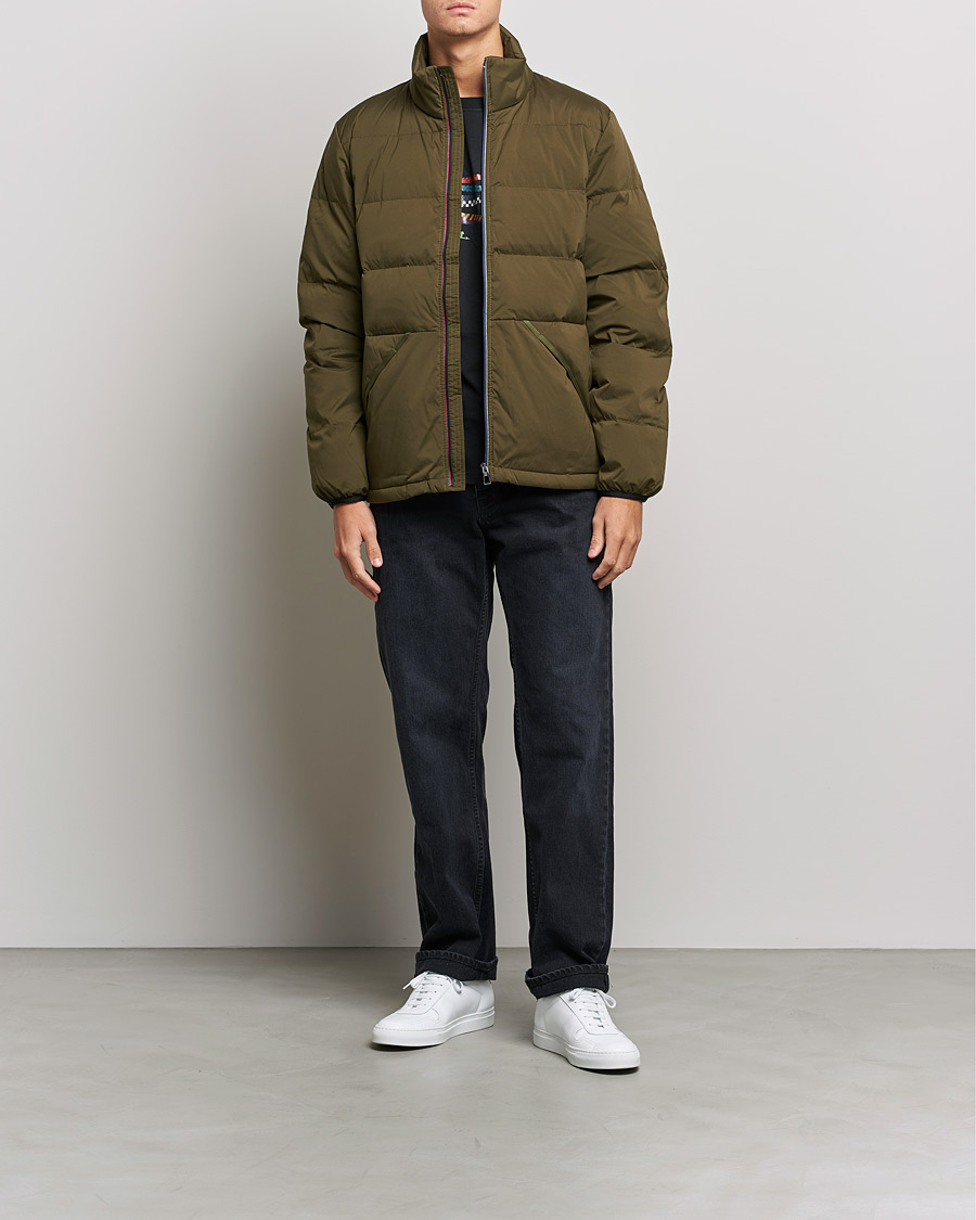 PS Paul Smith Lightweight Down Jacket Green at CareOfCarl