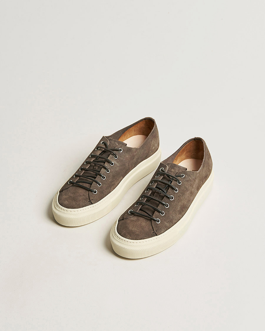 Buttero Tanino Suede Sneaker Moro at CareOfCarl