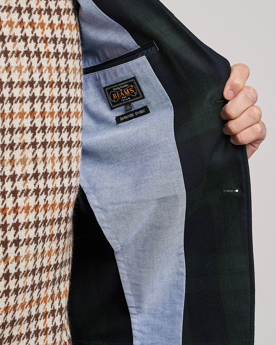 BEAMS PLUS Flannel Blazer Blackwatch at CareOfCarl.com